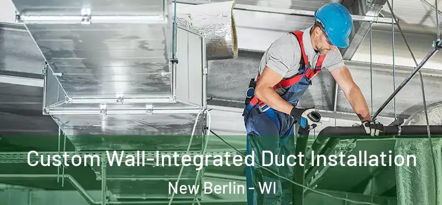  Custom Wall-Integrated Duct Installation New Berlin - WI