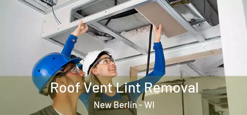  Roof Vent Lint Removal New Berlin - WI